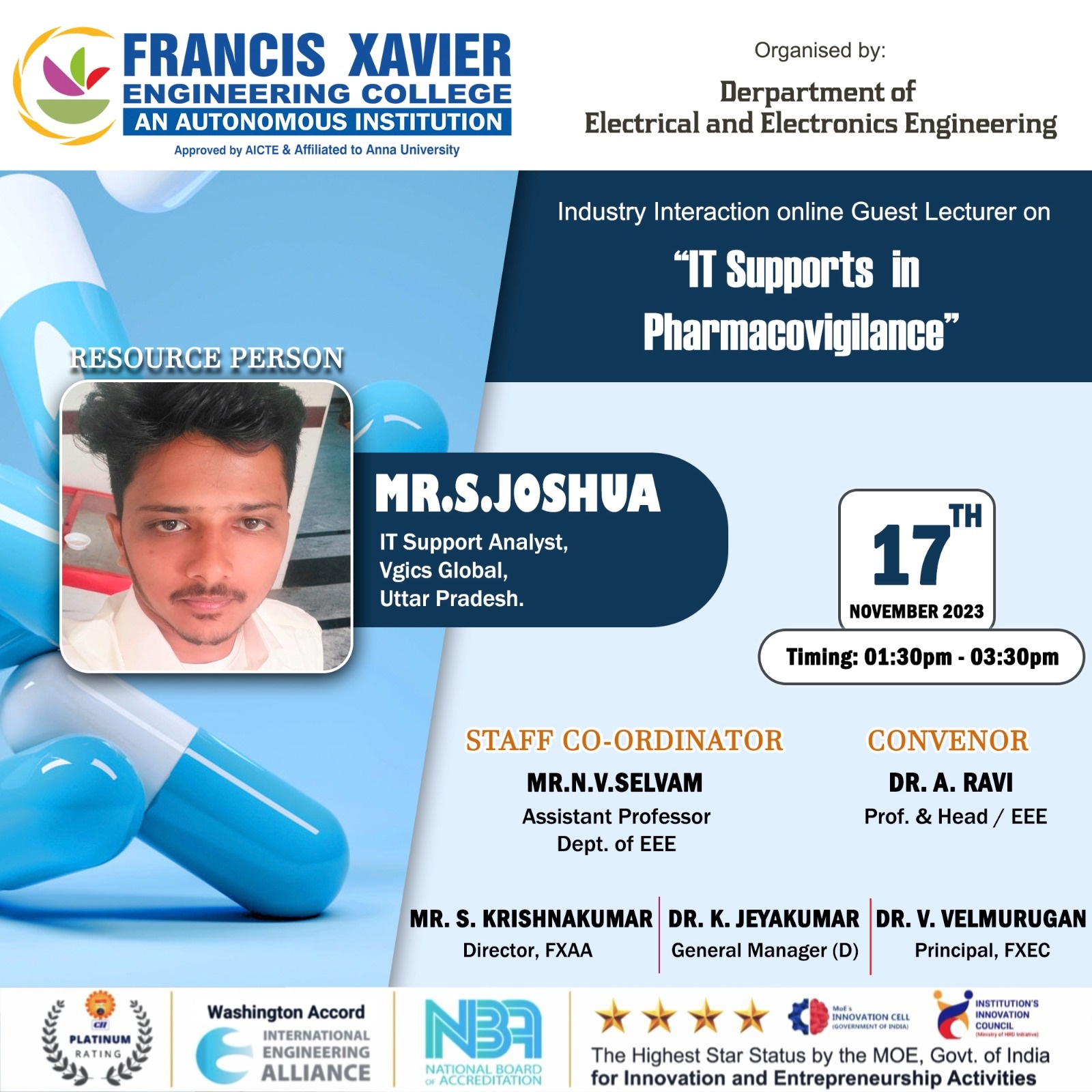 Guest Lecture on IT Support in Pharmacovigilance