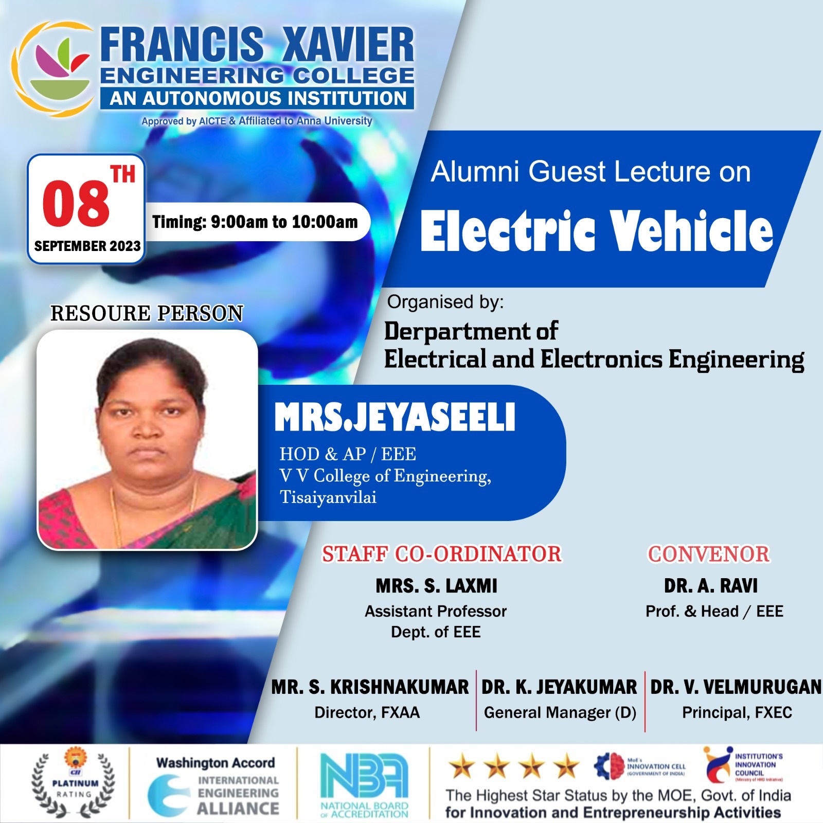Guest Lecture on Electric Vehicle